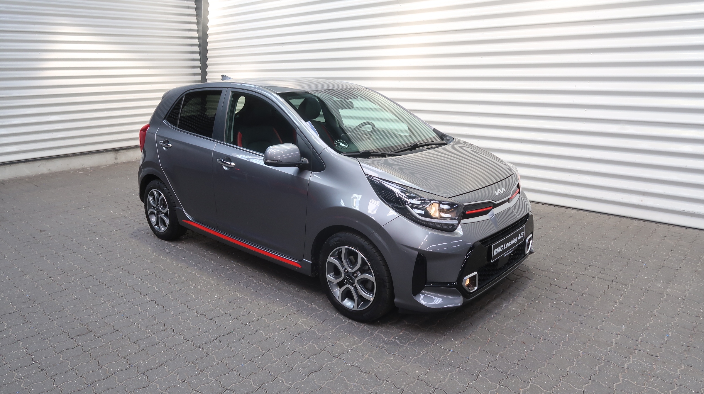 001 k25-07 910000 Kia Picanto GT-Line 5-pers. MPi - Skråt forfra, højre