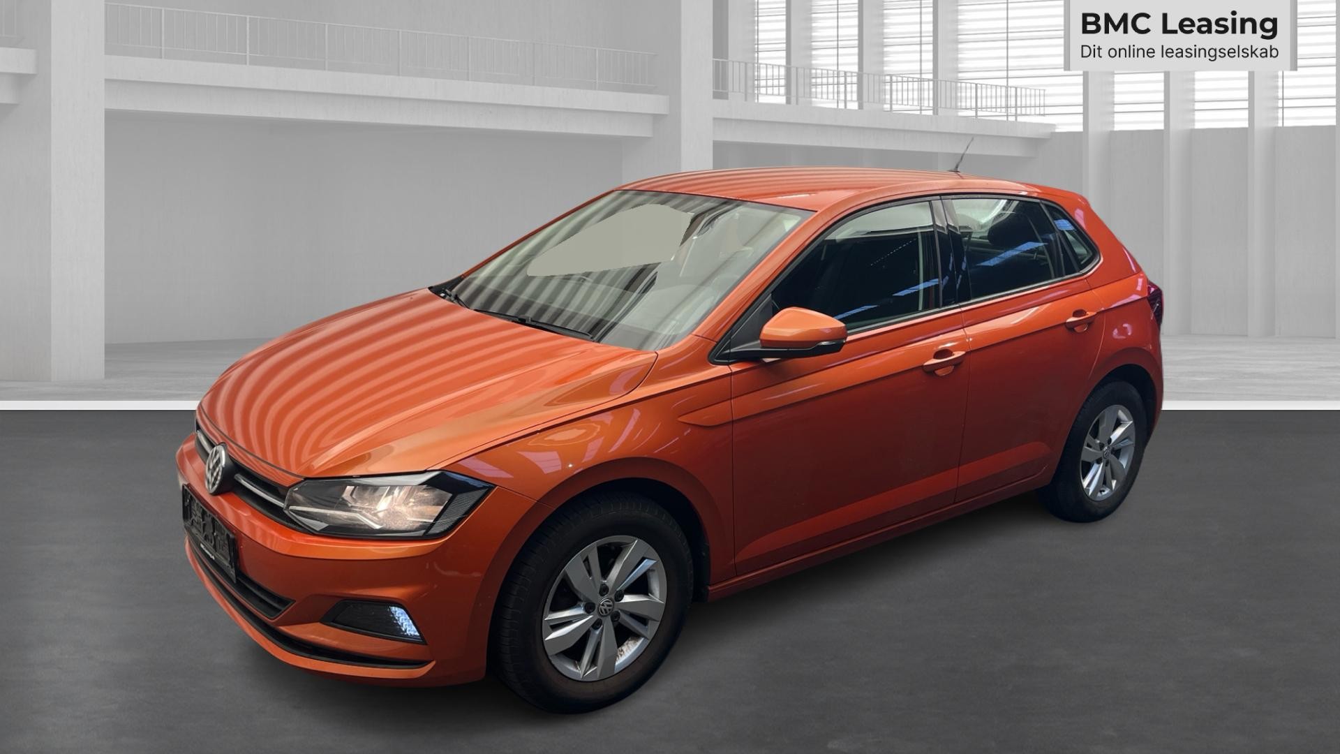 001 u26-08 905229 VW Polo Advance TSI DSG - Skråt forfra, venstre