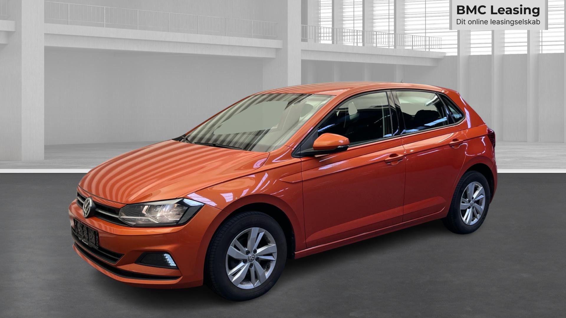 001 u26-09 905208 VW Polo Advance TSI DSG - Skråt forfra, venstre