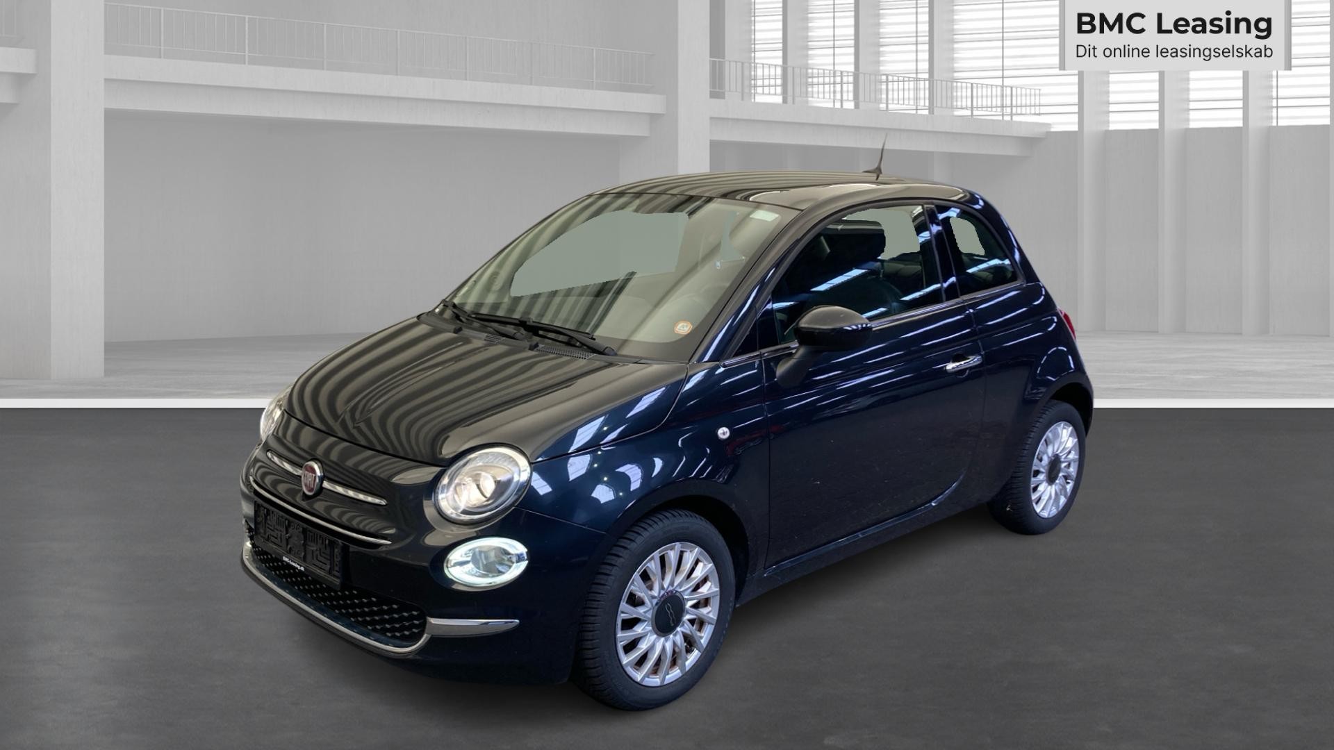 001 u26-09 905794 Fiat 500 Lounge aut. - Skråt forfra, venstre