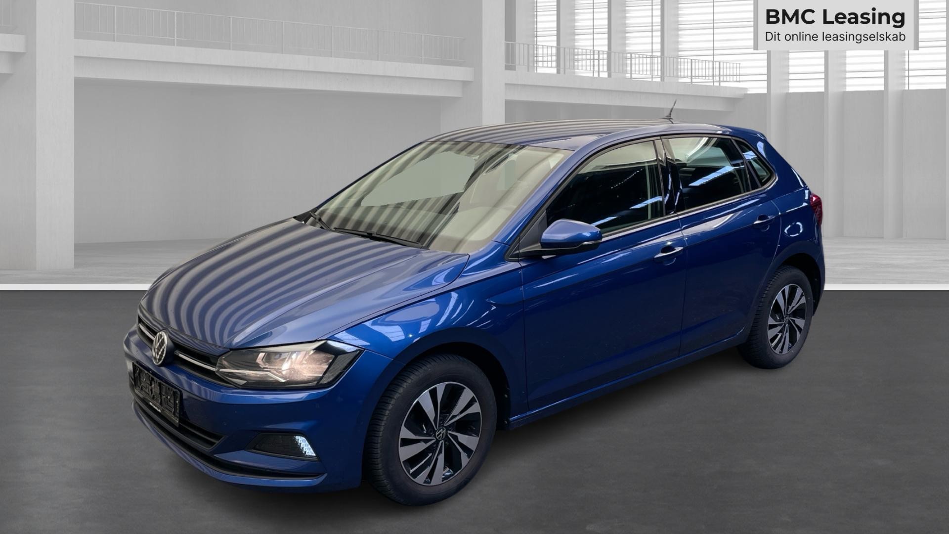001 u26-09 908712 VW Polo Advance TSI DSG - Skråt forfra, venstre