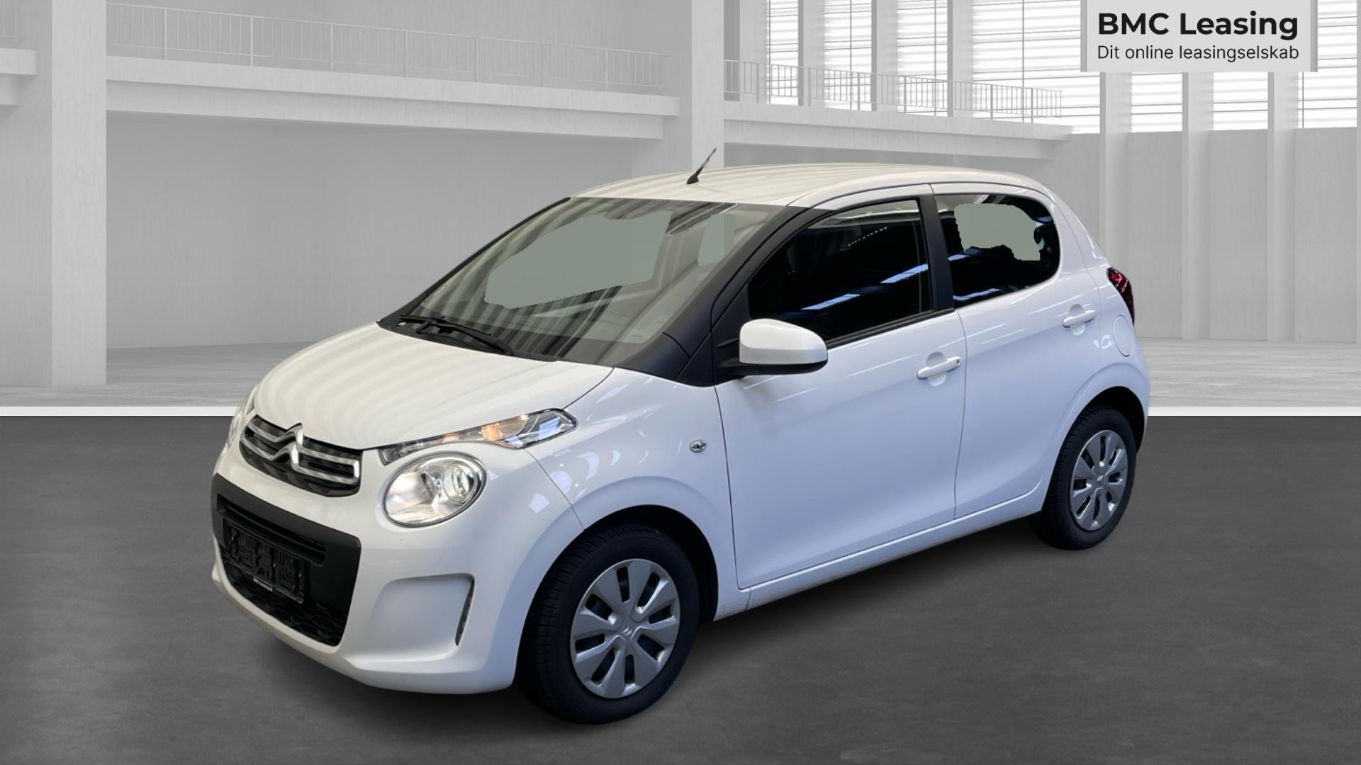 001 u26-09 910650 Citroën C1 Feel VTi - Skråt forfra, venstre