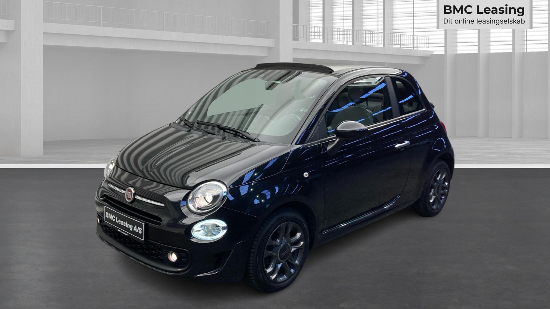 001 k26-10 908523 Fiat 500C Cabriolet Connect Mild hybrid - Skråt forfra, venstre