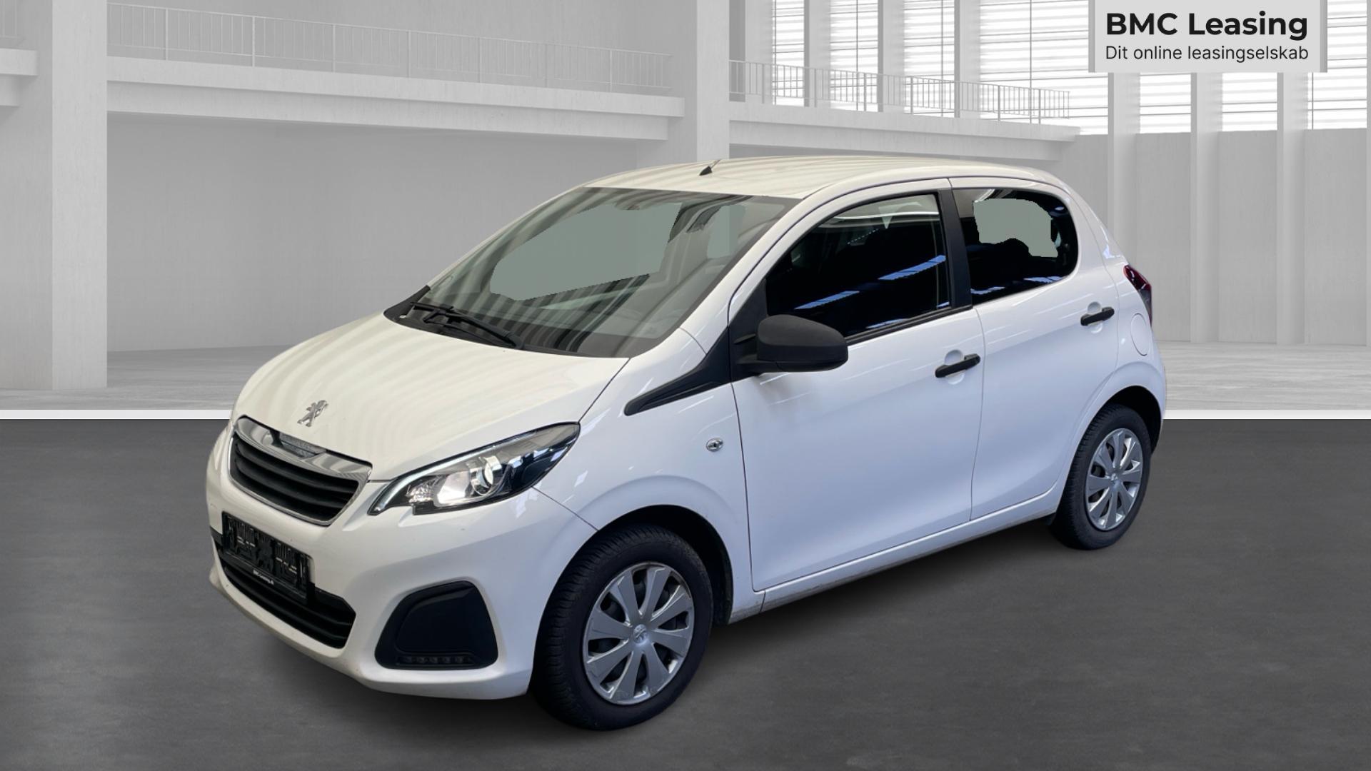001 u26-10 906608 Peugeot 108 Strike e-VTi - Skråt forfra, venstre
